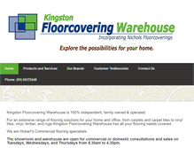 Tablet Screenshot of floorcoveringwarehouse.com.au